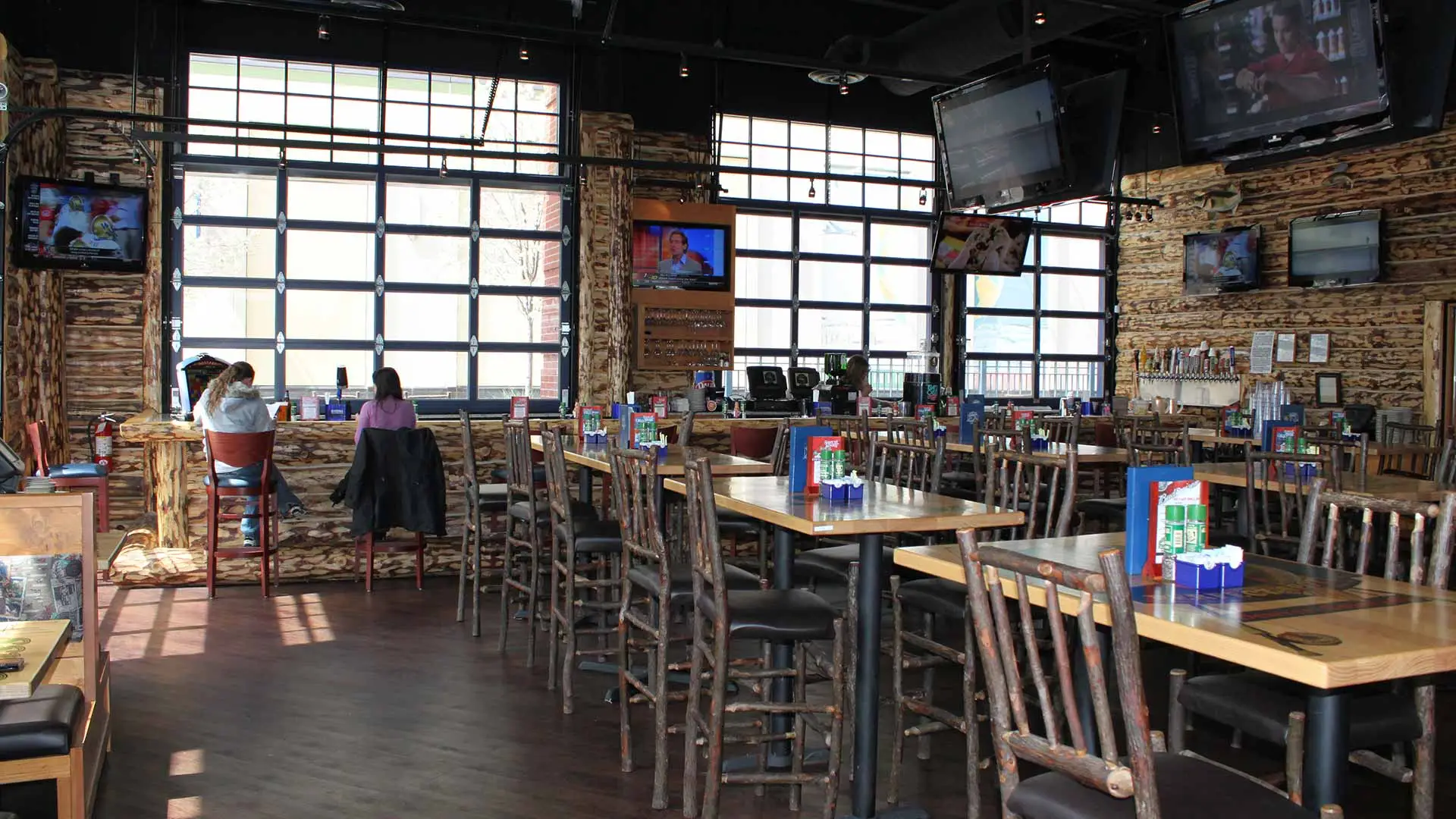 Photo of Trinity Car Wash in front of a sunset.